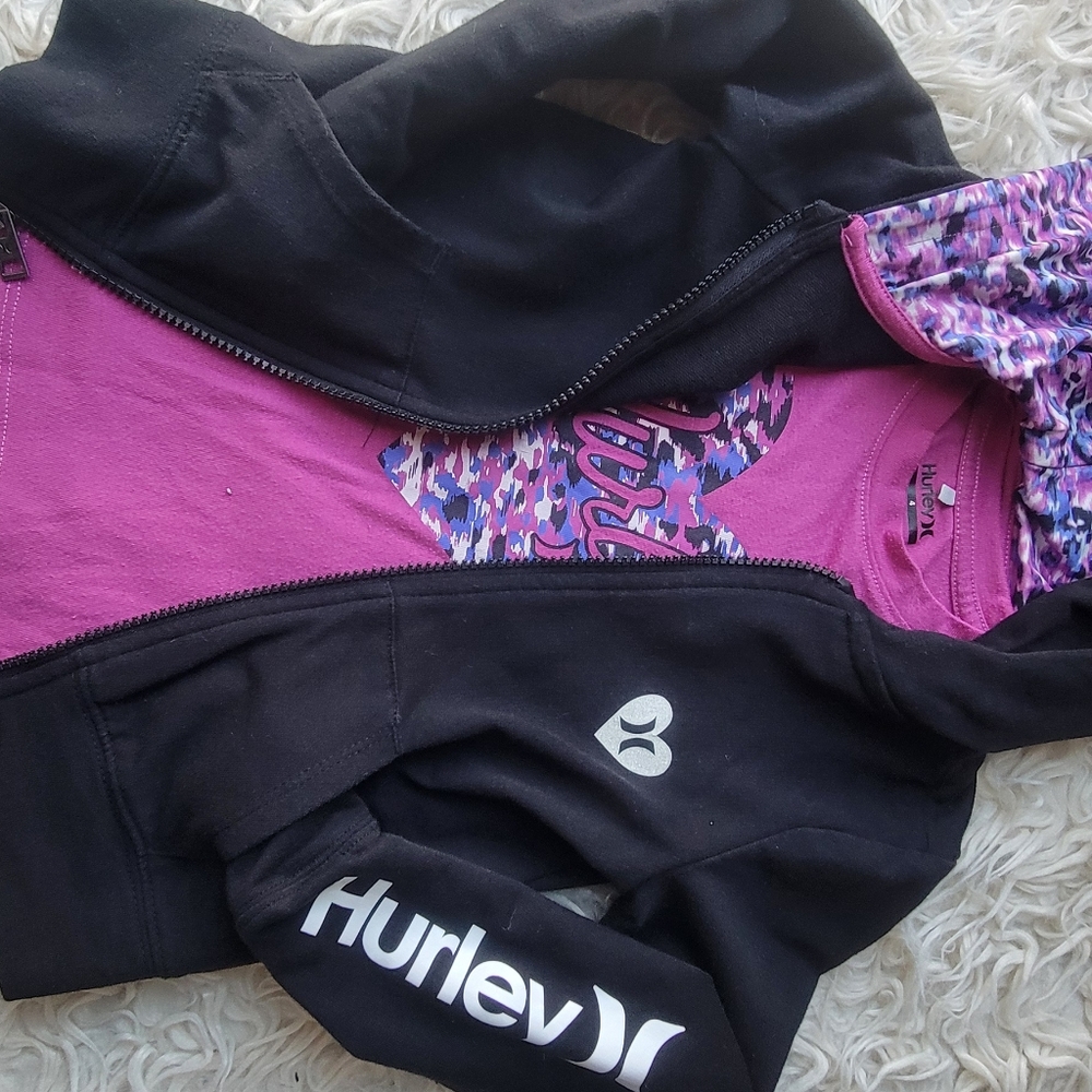 Hurley and blouse hoodie